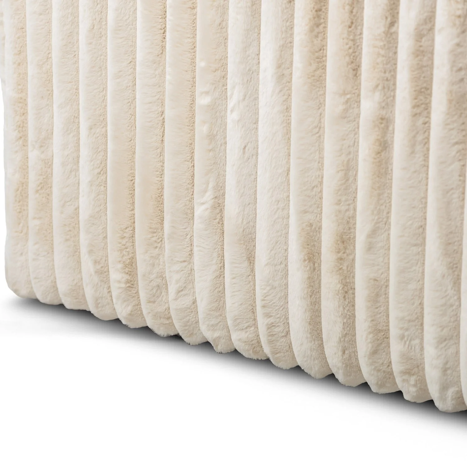 Canapé angle velours réversible  tissu doux - VITO - Image 23
