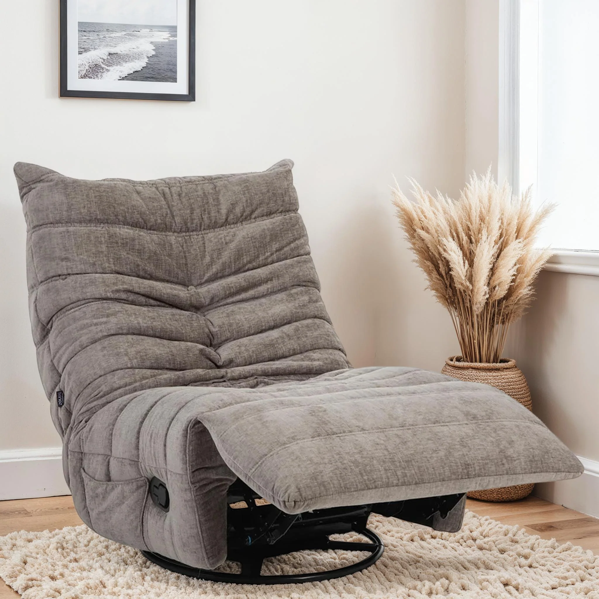 Nova Fauteuil relax en tissu haute qualité, 104x88xH95CM - Image 37