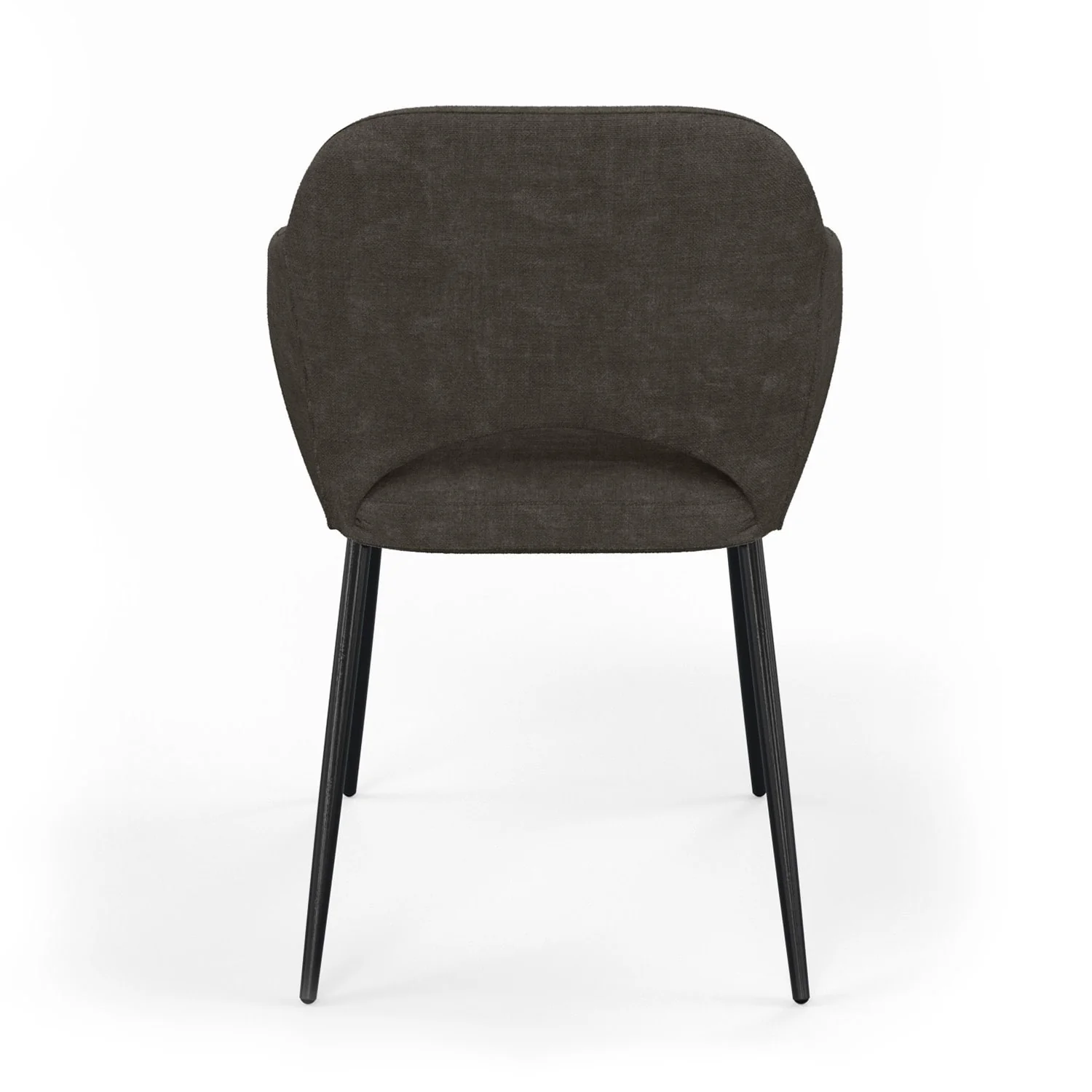 Chaise en tissu, 58x63,5xH80cm - MILLIE - Image 12