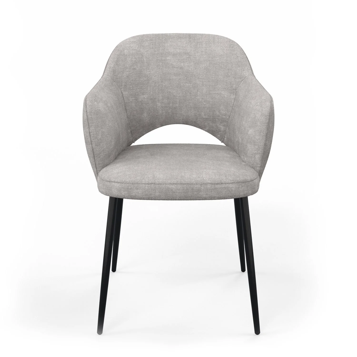Chaise en tissu, 58x63,5xH80cm - MILLIE - Image 21
