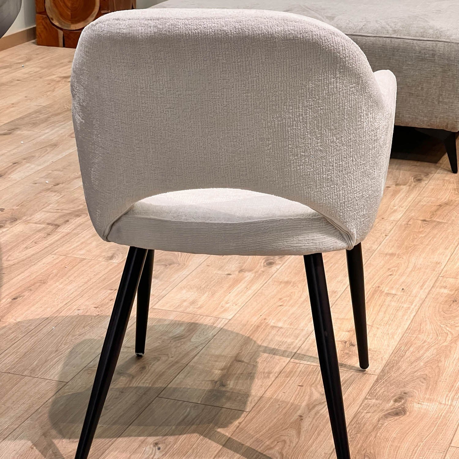 Chaise en tissu, 58x63,5xH80cm - MILLIE - Image 47