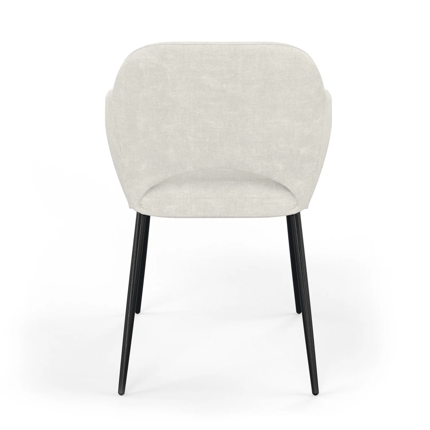 Chaise en tissu, 58x63,5xH80cm - MILLIE - Image 6