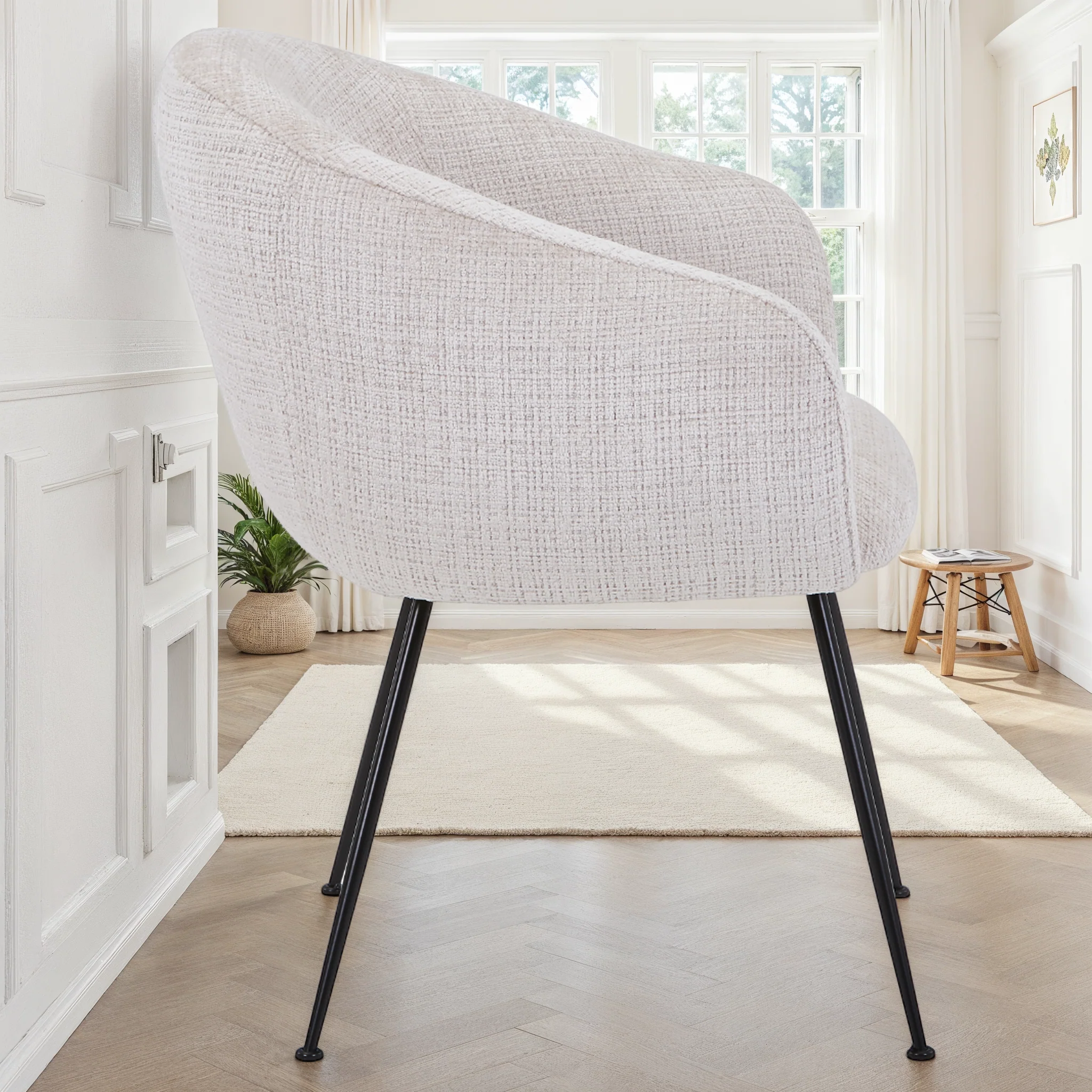 Chaise en tissu, 62x60xH79 cm - CLOUD - Image 33