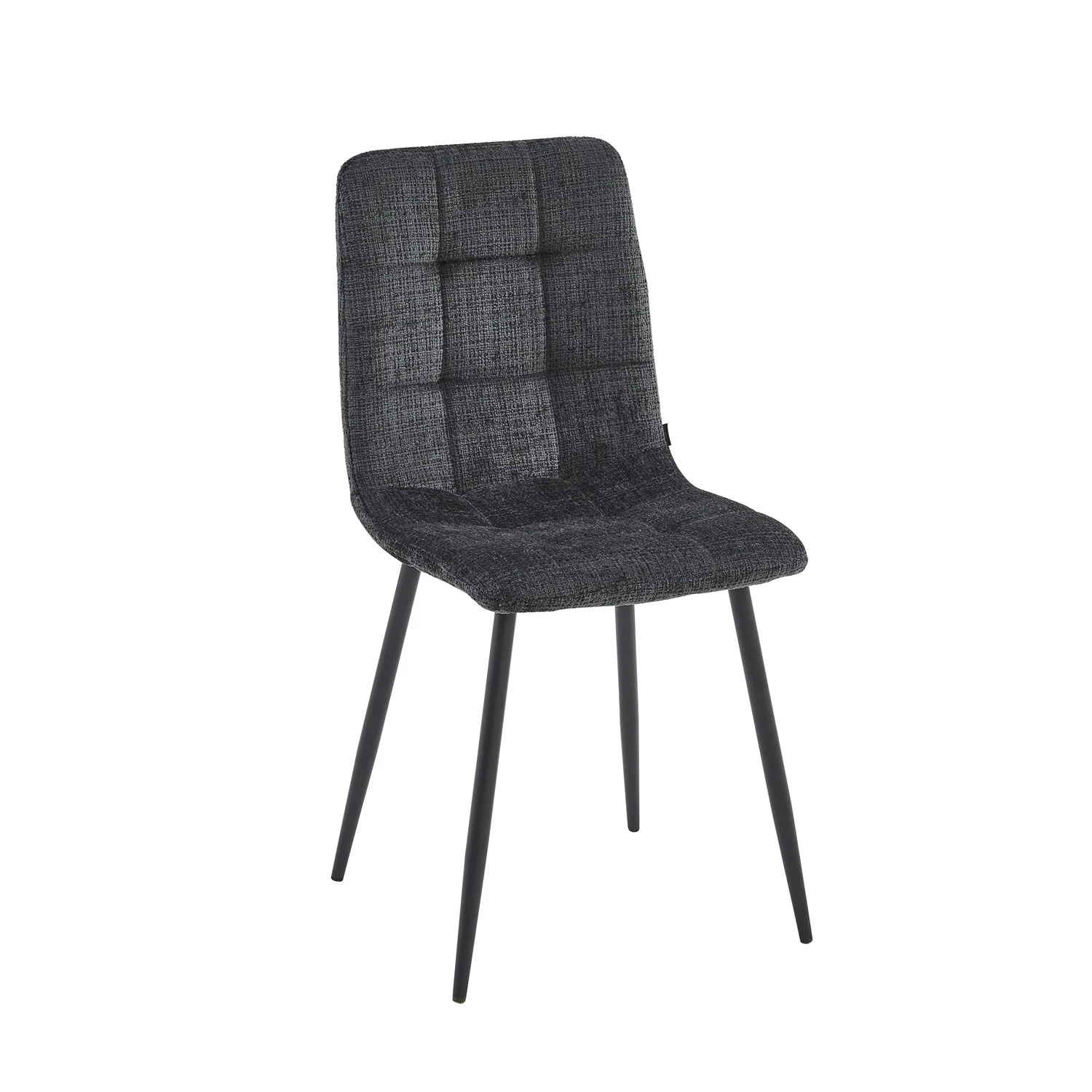 Chaise en Tissu rembourrée, 43x53xH91cm-MELIA - Image 3