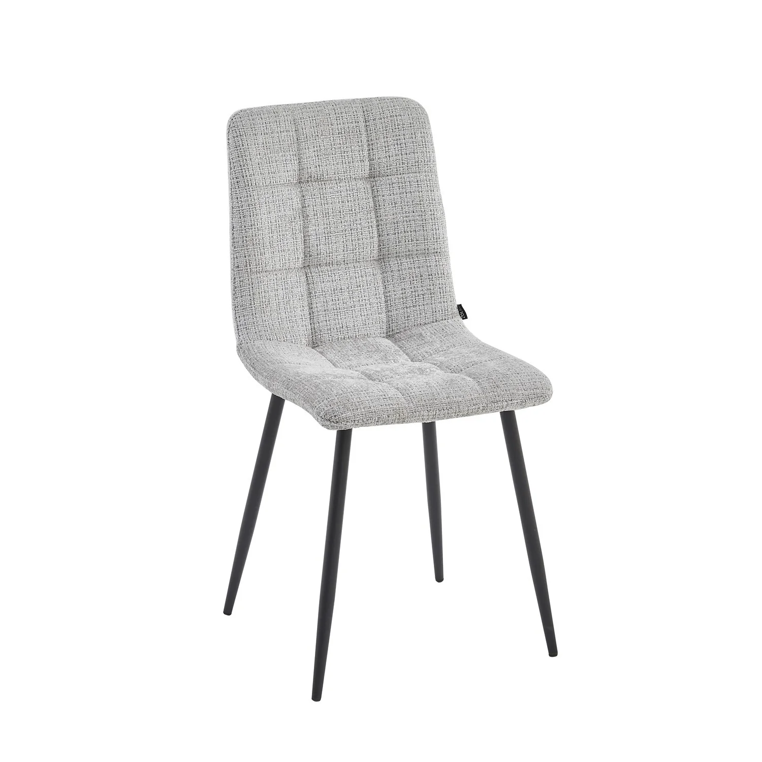 Chaise en Tissu rembourrée, 43x53xH91cm-MELIA - Image 4