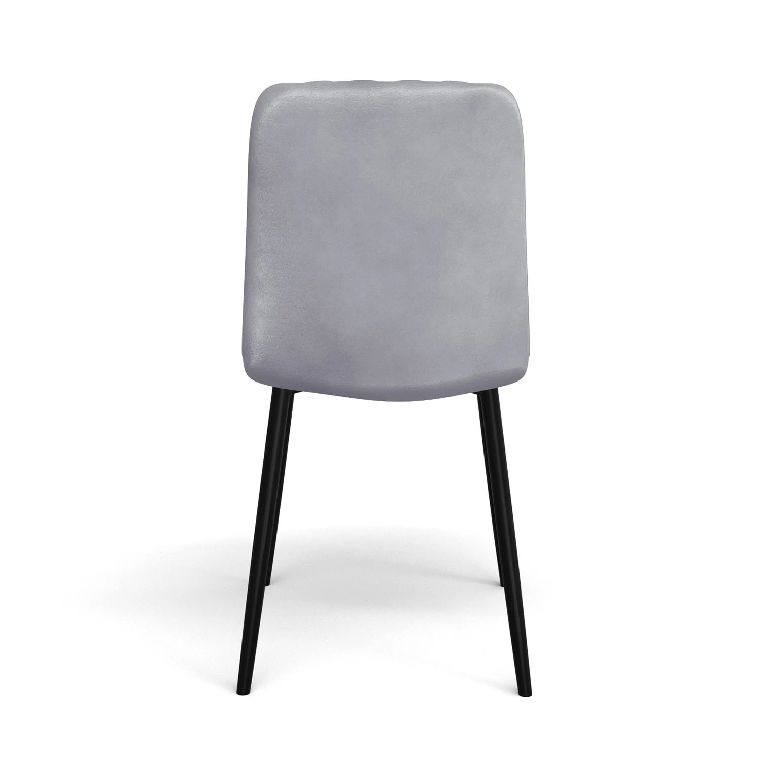 Chaise en velours anti tache rembourrée, 43x53xH91cm-DORIA - Image 29
