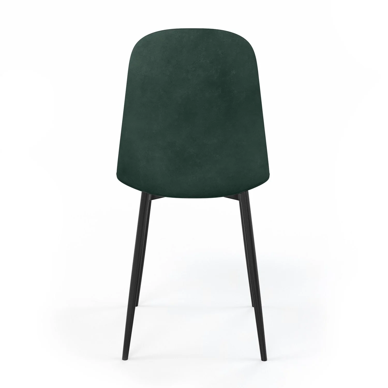 Chaise KLARY style scandinave en velours, pieds noirs - Image 35