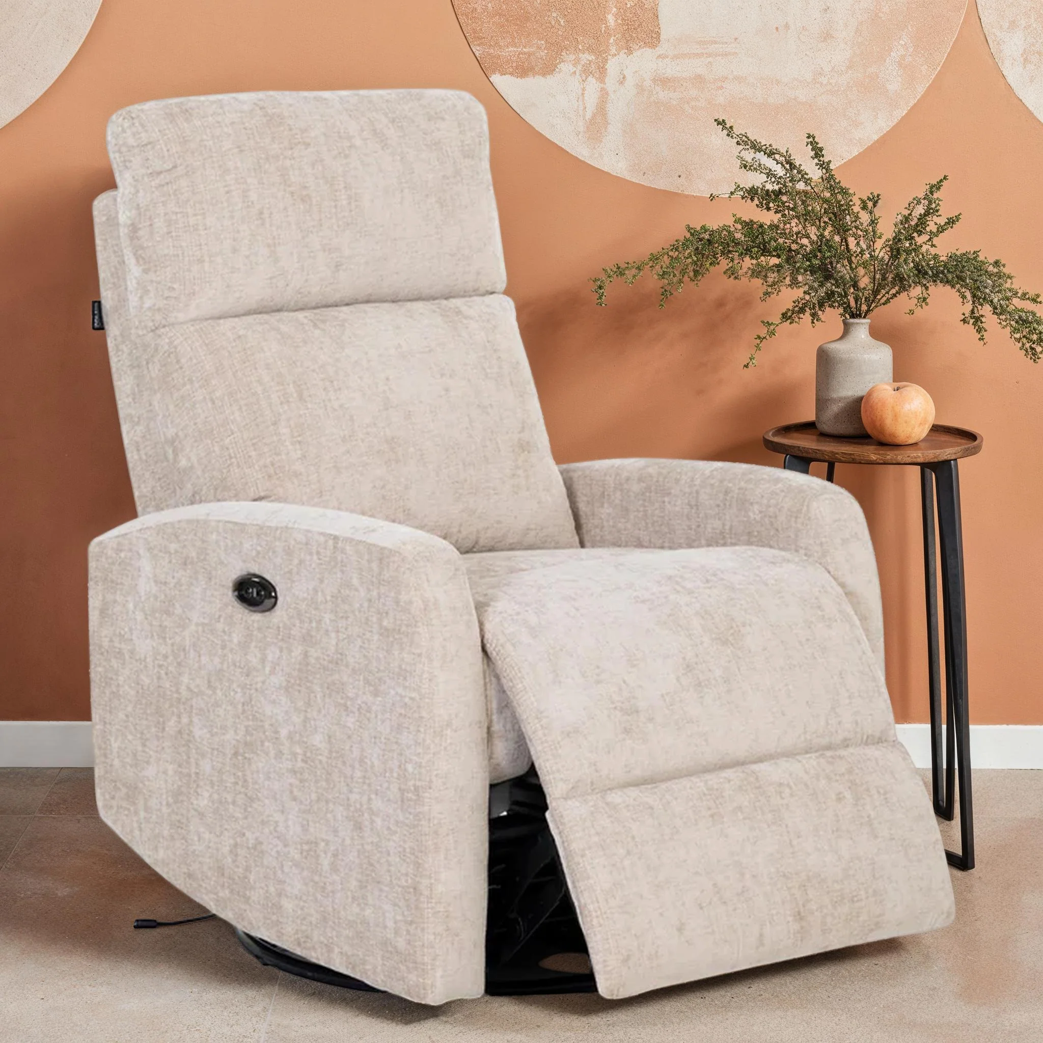 Oslo Fauteuil relax en tissu haute qualité , 92x70xH98CM - Image 46