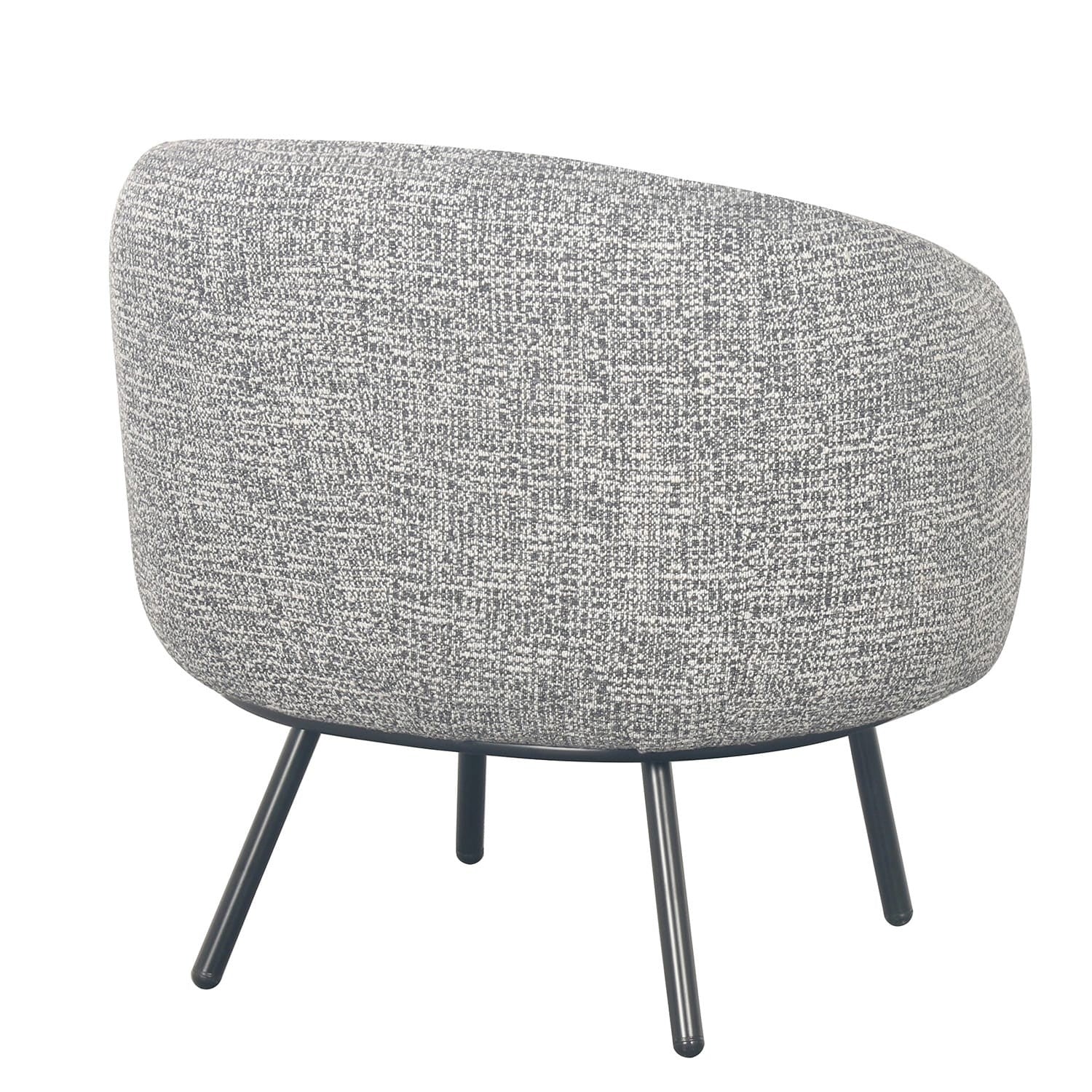 Fauteuil CLOUD arrondi en tissu haute qualité, 74x68xH74 cm - Image 23