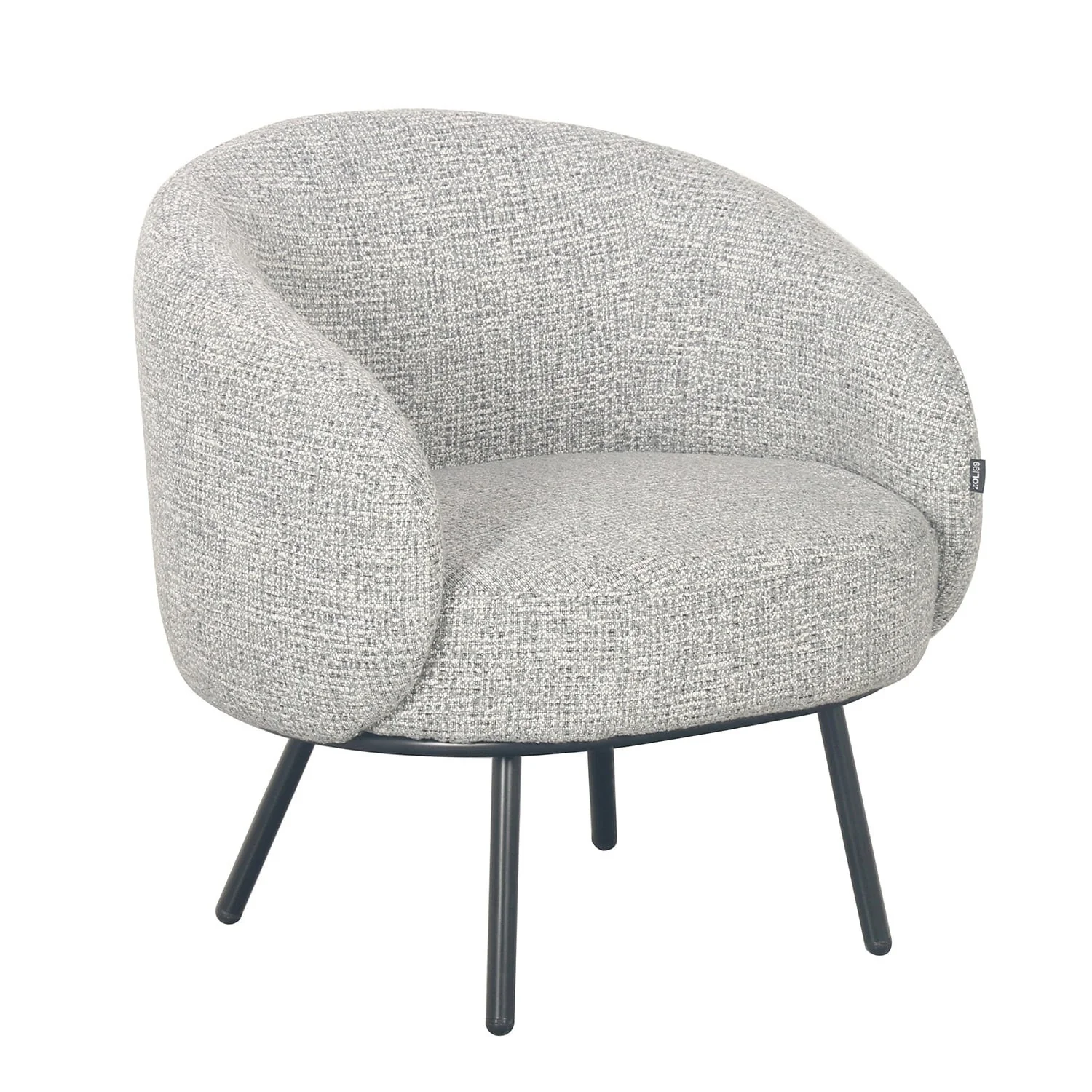 Fauteuil CLOUD arrondi en tissu haute qualité, 74x68xH74 cm - Image 25