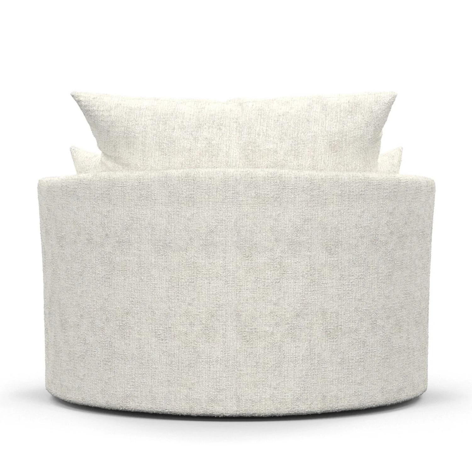 Fauteuil pivotant en velours, D113xH94CM - OLIVIA - Image 23