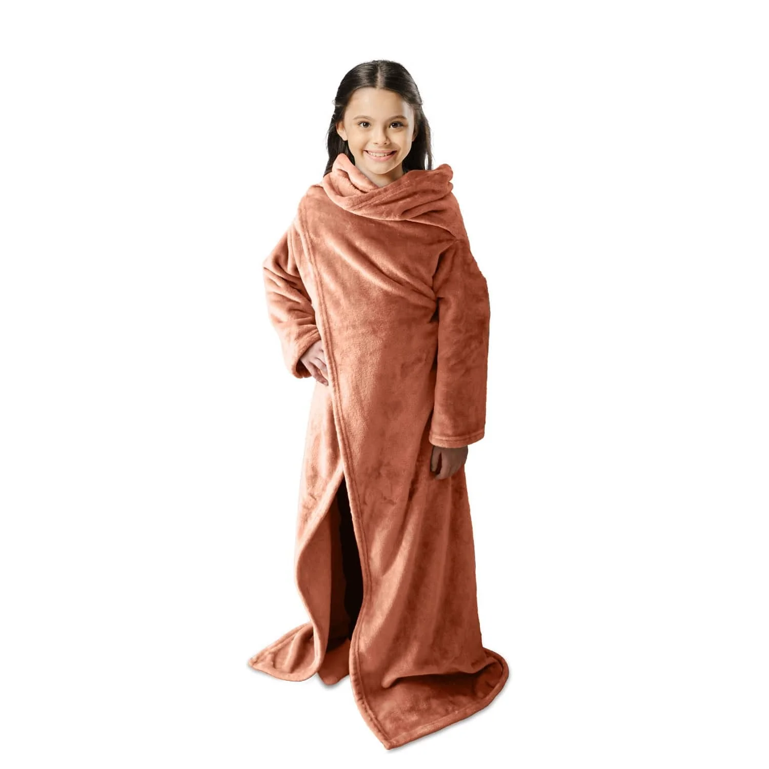 Plaid poncho enfant douceur , 100x140 CM - Image 6