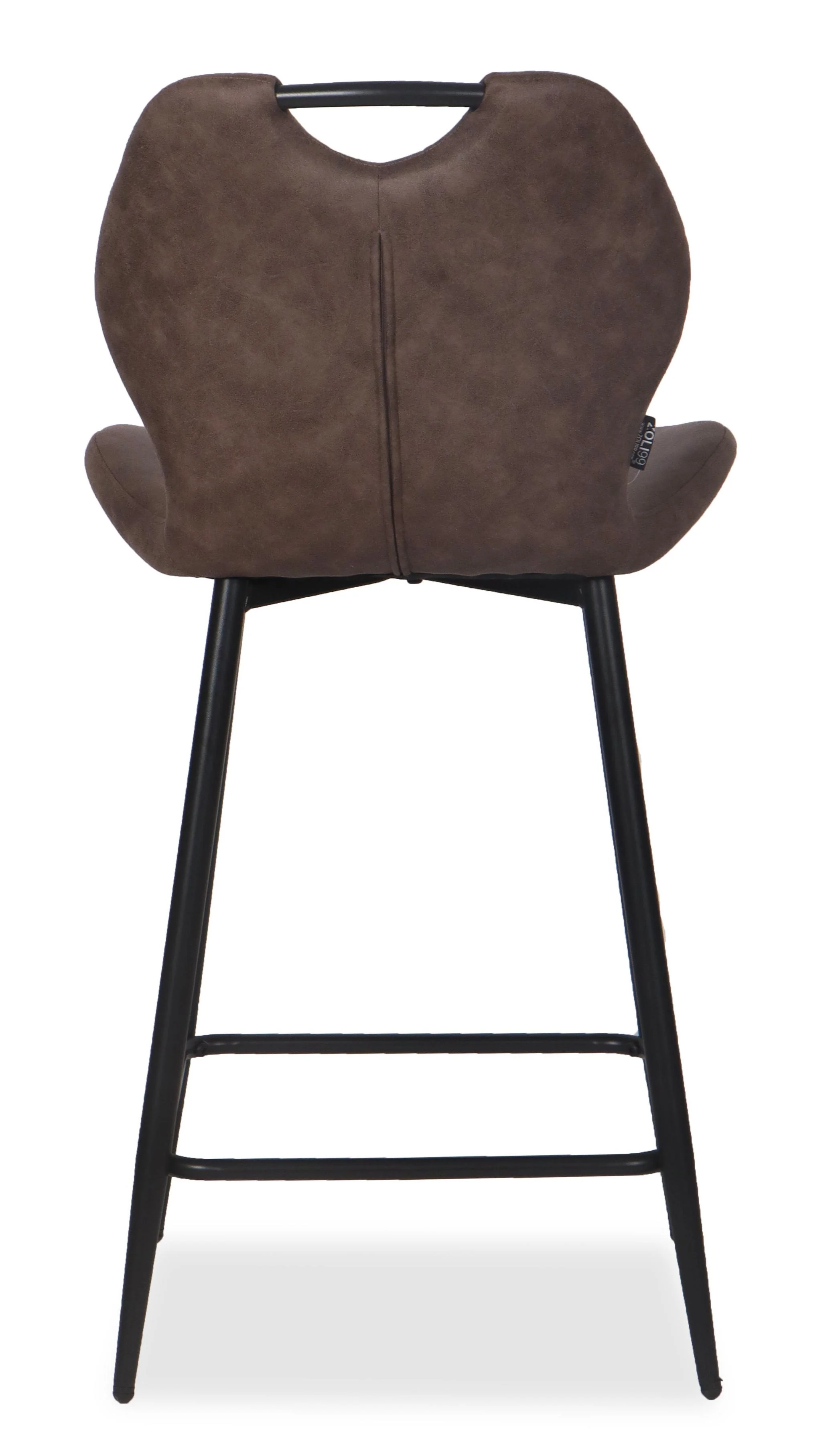 Chaise Haute Tabouret de bar en tissu anti tache, 60x48xH95CM - YAEL ( 65 cm hauteur assise) - Image 36