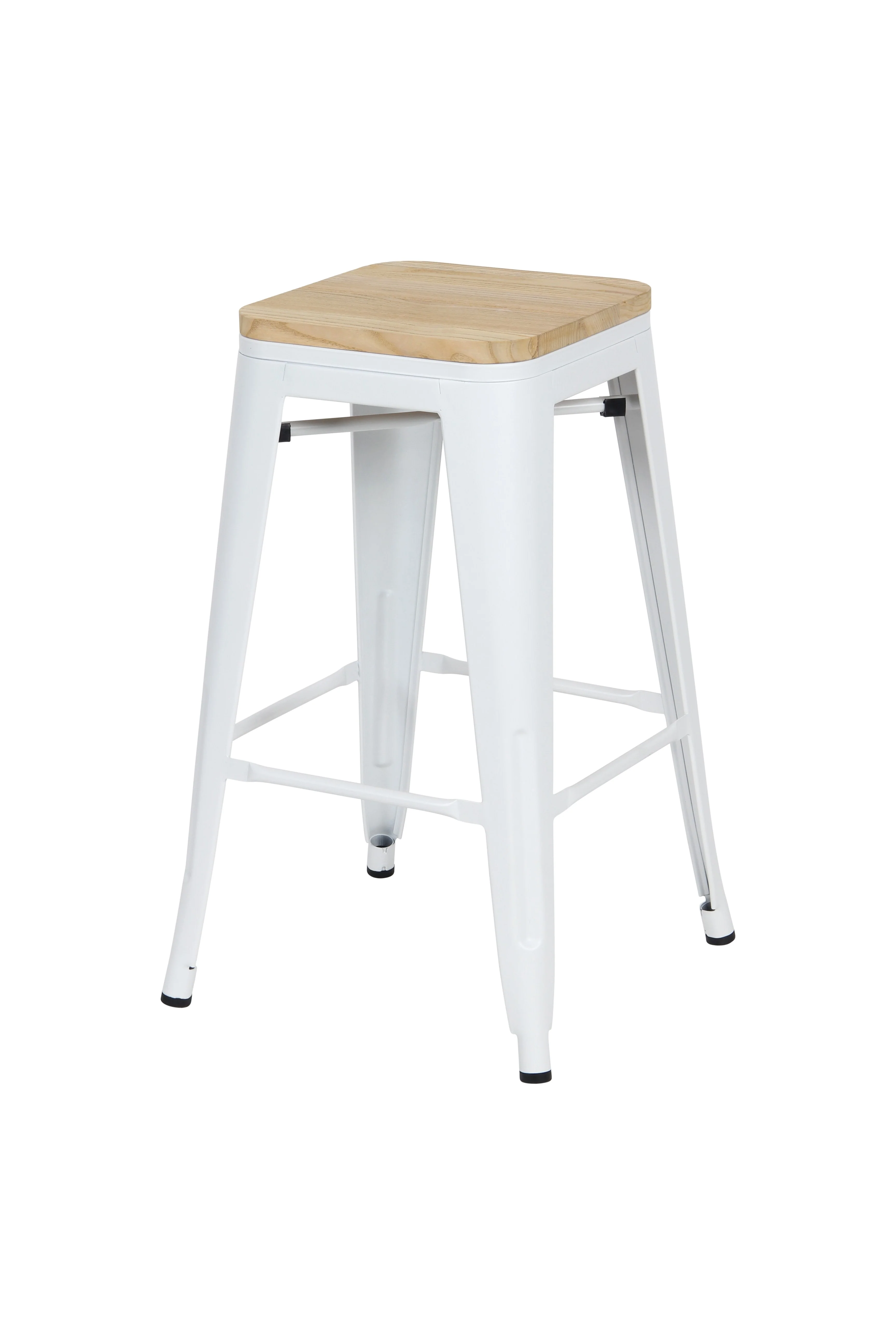 Tabouret bar industriel inspiré tolix H76Cm - Image 7