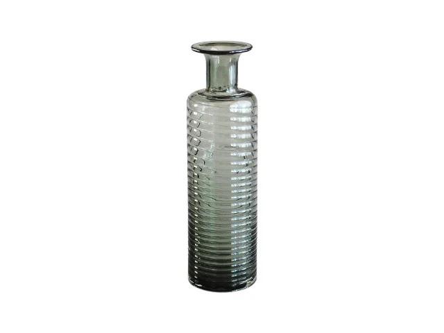 Vase en verre, 10,5x10,5xH39 cm - JAZ - Image 7